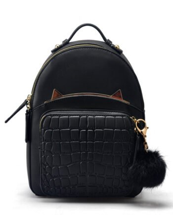 Backpack bag lady orecchiette leather handbag fashion women backpack backpack Korean campus wind tide