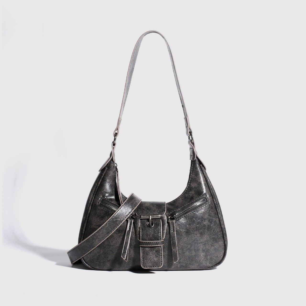 Retro Biker's Women's Shoulder Messenger Bag