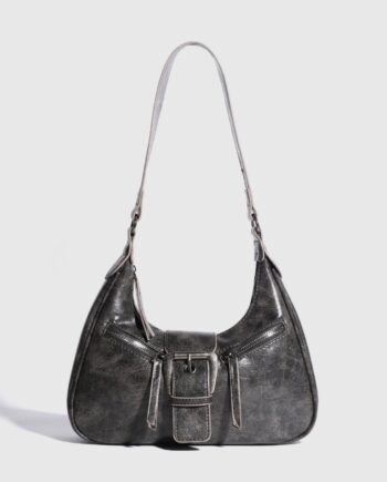 Retro Biker's Women's Shoulder Messenger Bag