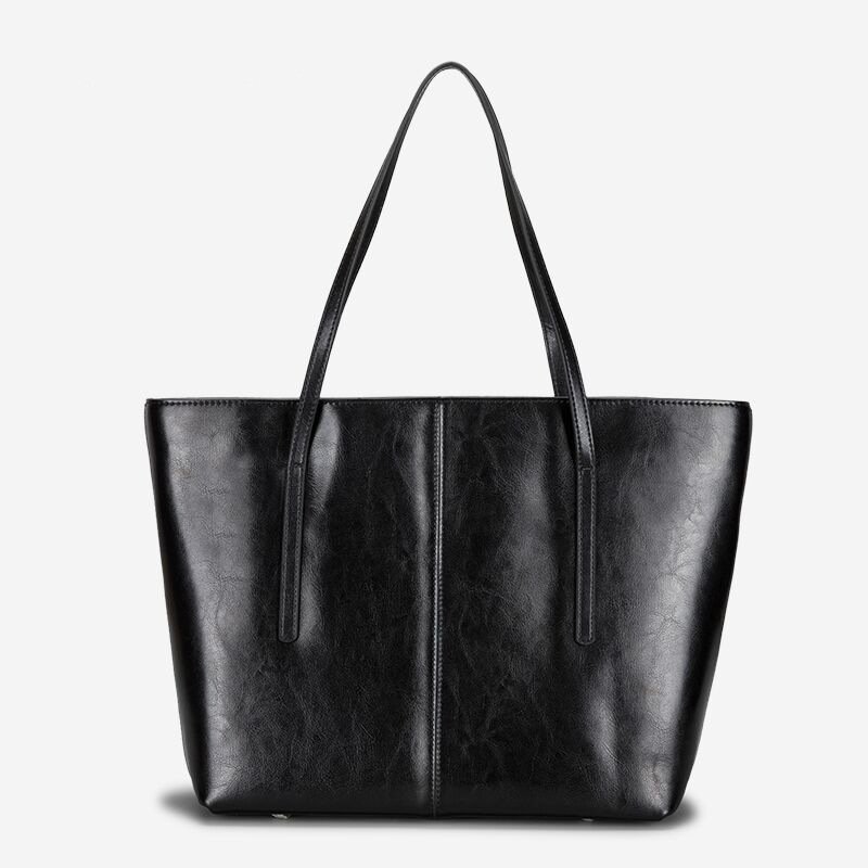 New Women's Fashion Shoulder Cowhide Large Capacity Women's Bag