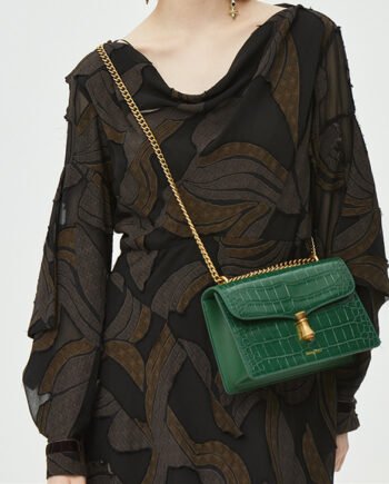 Niche Leather Women's One-shoulder Messenger Chain Bag