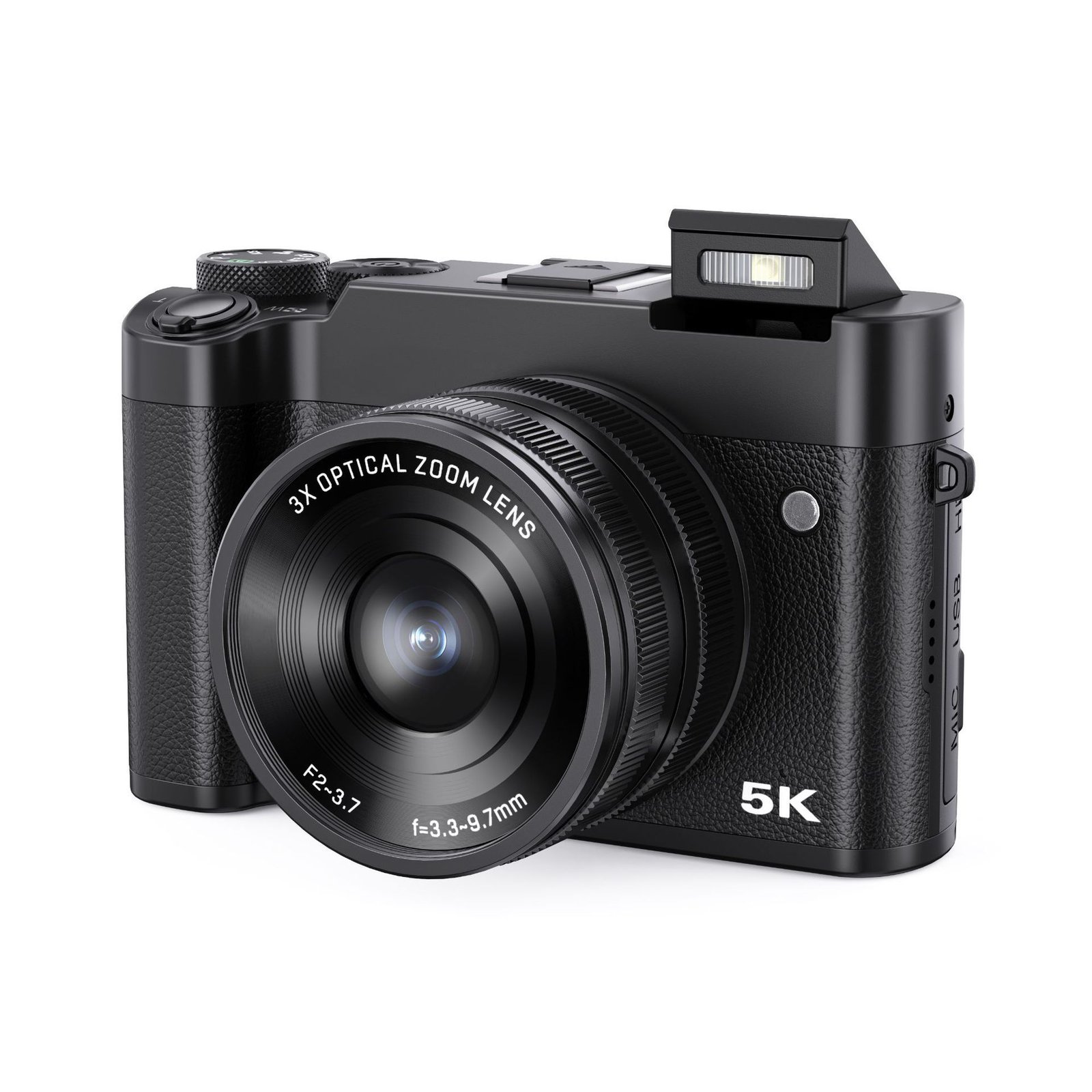 Selfie 5K HD Digital Optical Zoom Camera