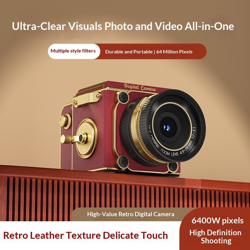 Ultra-clear Flip-screen Compact Camera Digital