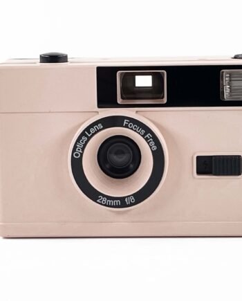35MM Retro Film Camera With Flashing Light