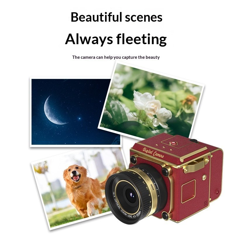 Ultra-clear Flip-screen Compact Camera Digital