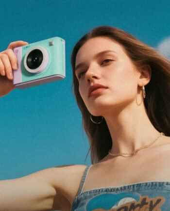 Cute Mini Film Camera That Instantly Produces Color Photos